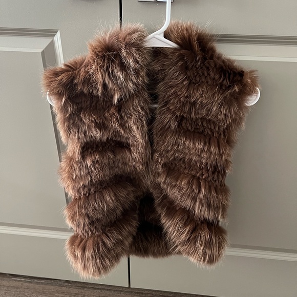 Real FOX fur vest - Picture 1 of 2